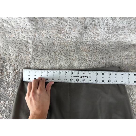 NEW Ann Taylor Petite Size 10P Wool Pencil Knee Length Skirt Gray Career NWT - Picture 3 of 9